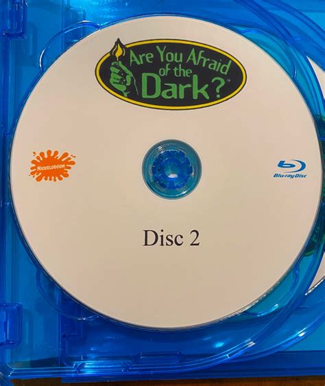 are you afraid of the dark blu ray